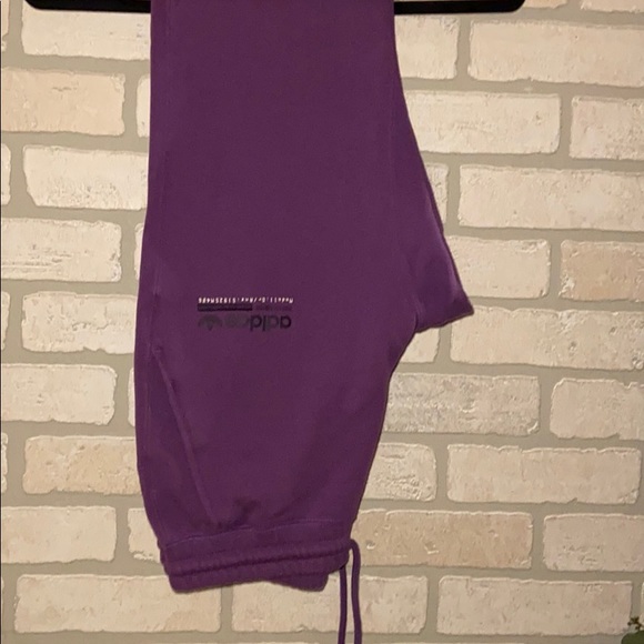 Purple Adidas Joggers - Picture 2 of 3